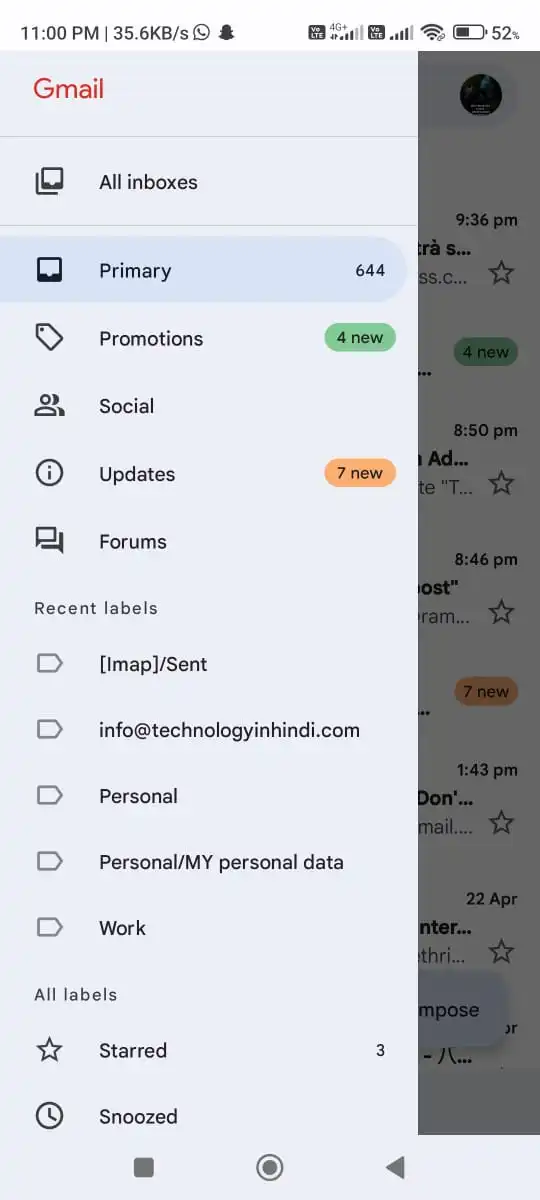 Email Kaise Bheje Mobile Se